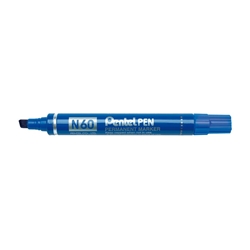 Marcatore N60 permanente Pentel blu a scalpello 3 95 5 mm