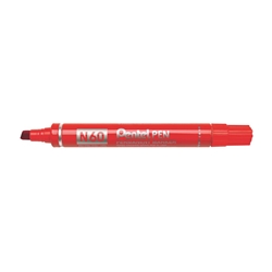 Marcatore N60 permanente Pentel rosso a scalpello 3 95 5 mm