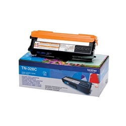 Brother TN328C Toner Originale ciano