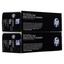 Originale HP Q2612AD Conf. 2 toner 12A nero - conf. 2