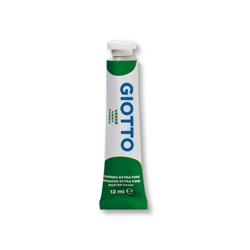 Tubetti tempera Giotto - 12 ml - verde brillante - 6 pz - 49950X