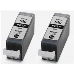 Originale Canon 2932B012-2pz serbatoi inchiostro PGI-520 BK-Nero-2pz