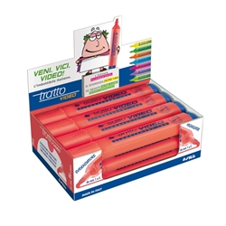 Evidenziatore Tratto Video - Sunrise - a scalpello - 1/5 mm - conf. 12