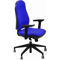 Sedia operative eco smart Ariel Unisit - ignifugo - blu - AIER/IB