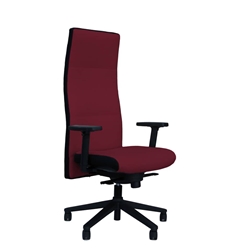 Poltrona direzionale Next Unisit - ignifugo - bordeaux - Next/ID