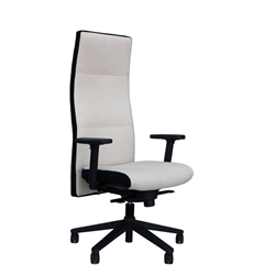 Poltrona direzionale Next Unisit - similpelle - bianco - Next/KQ