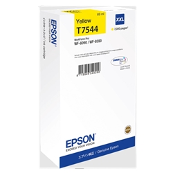 Originale Epson C13T754440 inkjet resa ultra alta T7554XXL - giallo