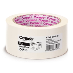 Nastro da imballo Comet 62240 Comet - 50 mm x 66 m - bianco