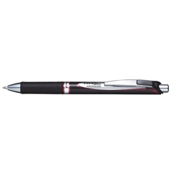 Penna gel Energel Permanent - rosso - BLP77-BX