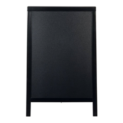 Lavagne a gesso liquido Woody Securit - 85x55 cm - nero - SBD-BL-85