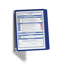 Leggio da parete Vario® Wall 5 Durable - 5 pannelli - A4 - blu