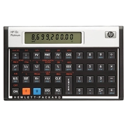Calcolatrice finanziaria HP 12C Platinum - HP-12C PLAT/UUZ