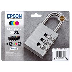 Originale Epson inkjet Durabrite Ultra 35XL nero+ciano+magenta+giallo