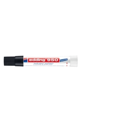 Marcatore a cera e950 Edding nero tonda 10 mm