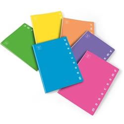 Quaderni A4 monocromo Fluo Pigna-quadretti 5mm – 40ff-conf. 10