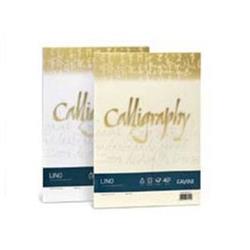 Carta Calligraphy lino 120Gr A4 Cartotecnica Favini - bianco - conf. 5