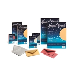 Fogli Events Cartotecnica Favini - 250 grr A4 - azzurro - conf. 10