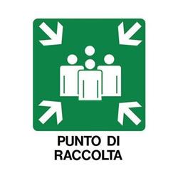 Cartello Markin - Punto di Raccolta - 250x310