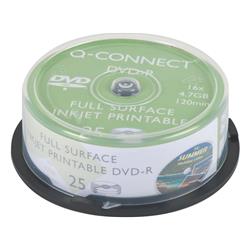 DVD-R Q-Connect Spindle 16x 120 min stampabile conf.25 - KF18021