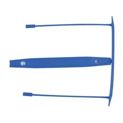 Clip fermafogli Q-Connect blu passo 8 cm conf. 100  - KF02282