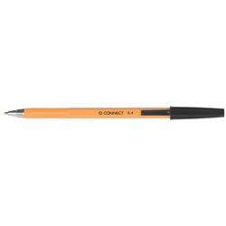 Penna a sfera Q-Connect F nero conf.20 - KF34046