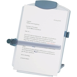 Leggio per computer Q-Connect A4 grigio chiaro KF04521