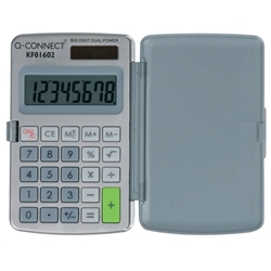 Calcolatrice solare da tasca Q-Connect 8 cifre KF01602 - conf. 2