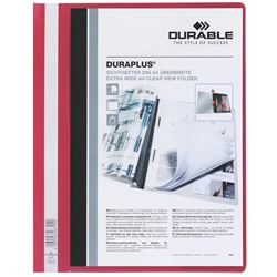 Cartellina ad aghi DURABLE DURAPLUS® A4 rosso 257903