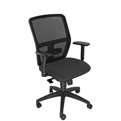 Sedia operativa Unisit Kemper nero KMA/BR/EN