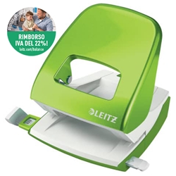 Perforatore 5008 Leitz Nexxt Series-2 fori-30 fogli-verde lime metal