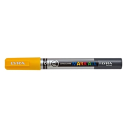 Marcatore a tempera Lyra Graduate Mark All-punta tonda-1 mm-giallo