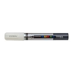 Marcatore a tempera Lyra Graduate Mark All-punta tonda-2 mm-bianco