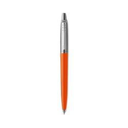 Penna a sfera Parker Jotter Original Plastic-M-fusto arancione-blu