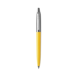 Penna a sfera Parker Jotter Original Plastic-M-fusto giallo-blu