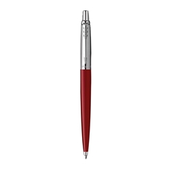 Penna a sfera Parker Jotter Original Plastic-M-fusto rosso-blu