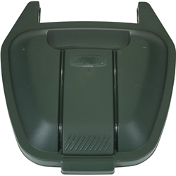 Coperchio per bidone portarifiuti Rubbermaid Mobile Bin 100 L verde