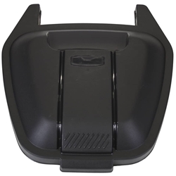 Coperchio per bidone portarifiuti Rubbermaid Mobile Bin 100 L nero