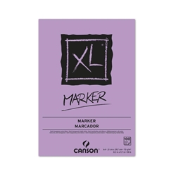 Blocco collato lato corto Canson XL Marker-A4-bianco-70g/mq-100 ff