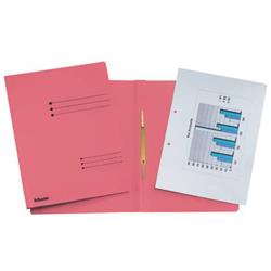 Cartelline ad aghi Esselte Rapid File - 29 5x32 cm - rosso - conf. 25