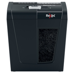 Distruggidocumenti Rexel Secure S5-strisce 6 mm-DIN P-2-5 fogli-10 lt