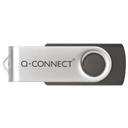Chiavetta USB 2.0 Q-Connect-argento/nero-64 GB