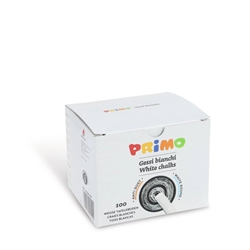 Gessi rotondi Primo-non polverosi-Ø 9x80 mm-bianco-conf. 100