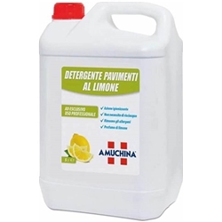 Detergente pavimenti Amuchina-profumo al limone-5 lt