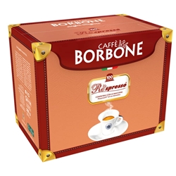 Caffè in capsule compatibili Nespresso Caffe Borbone-Blu-conf. 100