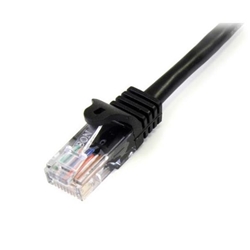 Cavo di rete Cat5e StarTech RJ-45 3 metri nero