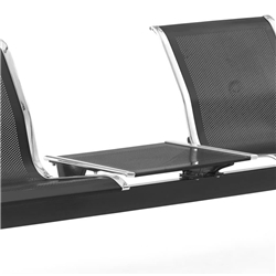 Tavolino Serena Group acciaio microforato 50x50 nero
