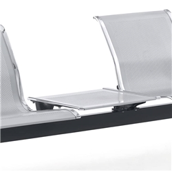 Tavolino Serena Group acciaio microforato 50x50 grigio
