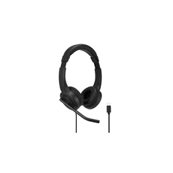 Cuffie con filo Kensington USB-C nero