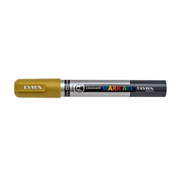 Marcatore a tempera - Lyra - punta tonda 2 mm - oro
