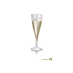 Bicchieri Flutes Scatolificio del Garda trasparenti 100 ml conf. 27